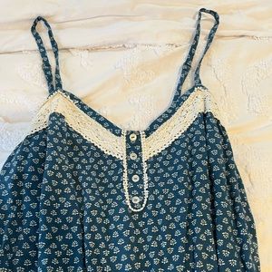 Forever 21 Blue Jumpsuit Size Medium